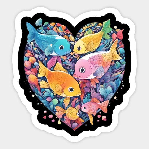 Cute Fish Sticker by animegirlnft